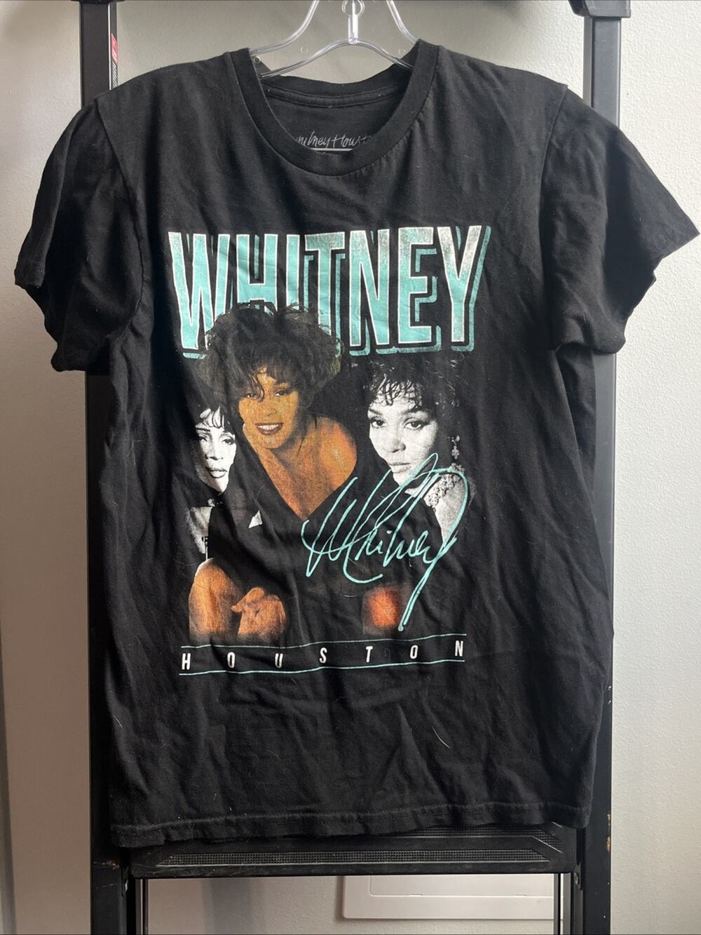 Vintage Whitney Houston T Shirt Size Small 100% Cotton NOC6008